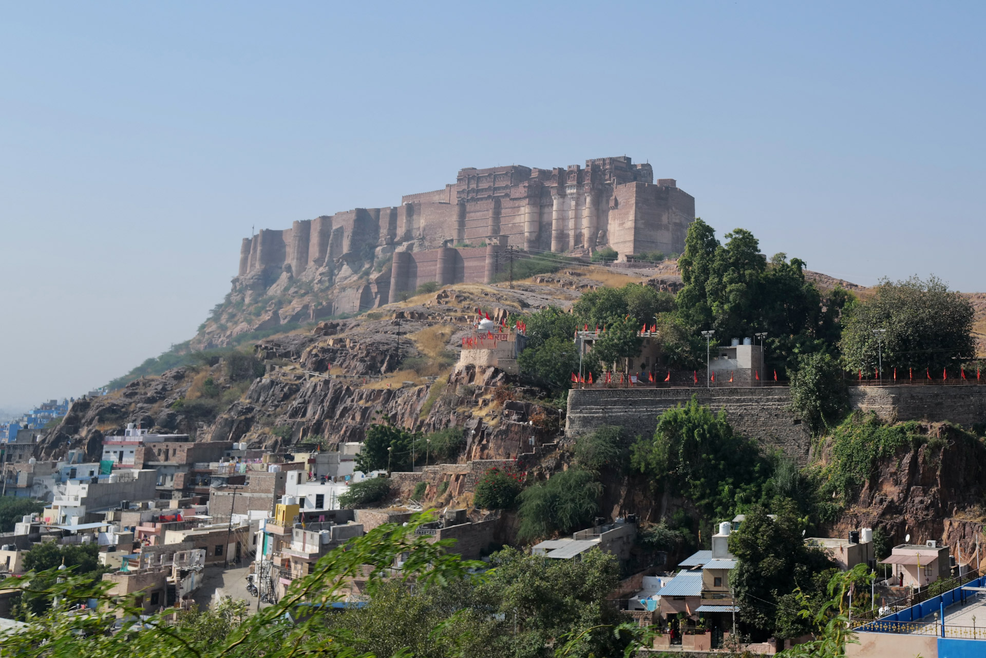 Mehrangarh Fort, 1459 gebaut von Rao Jodma