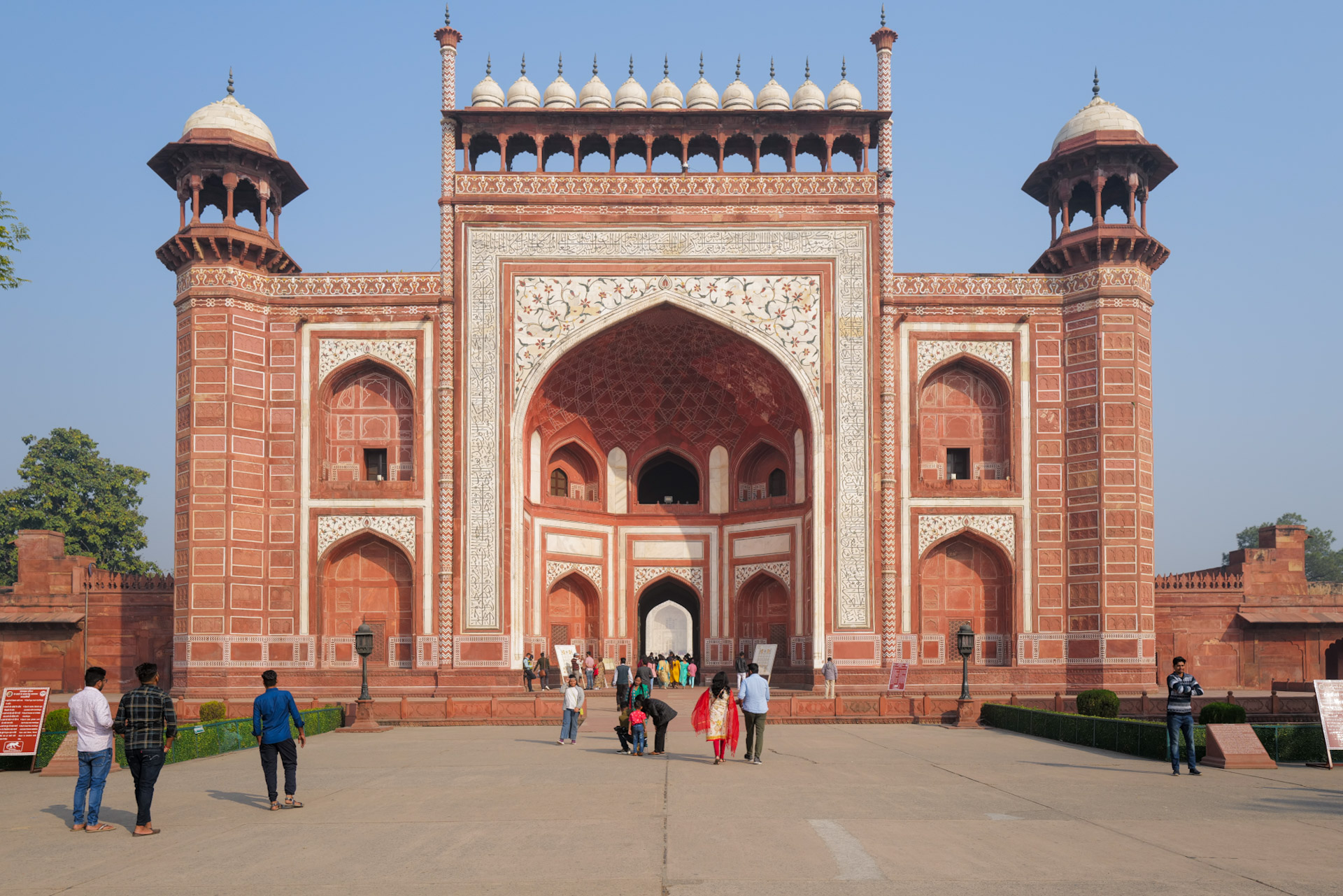 Eingangstor zum Taj Mahal